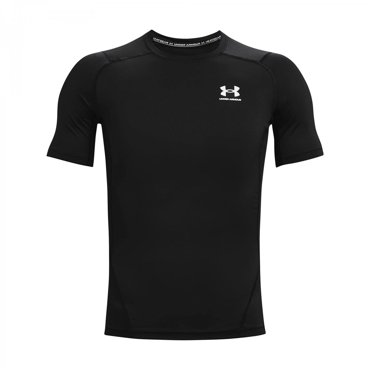 Under Armour HeatGear Camiseta de Compresión para Hombre - Negro (001) - Blanco - XS