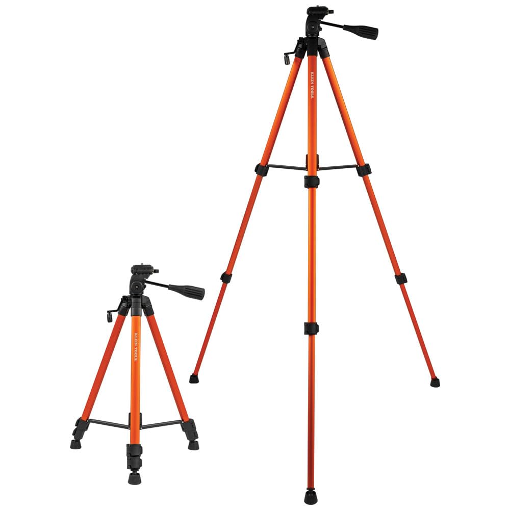 Klein Tools 69345 - Trípode Flexible con Soporte, Aluminio Ligero, Compatible con Niveles láser Klein Tools y Otros Productos