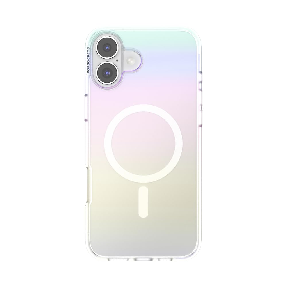 PopSockets Funda Brillante Compatible con MagSafe para iPhone 16 Plus - iPhone 16 PLus - brillante (MU32976)
