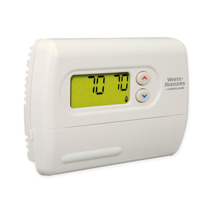 Emerson 1F86-344 - Termostato no programable para sistemas de una sola etapa, color blanco