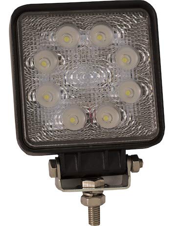 Buyers Products Foco LED Cuadrado 10,16 cm 2430 Lúmenes