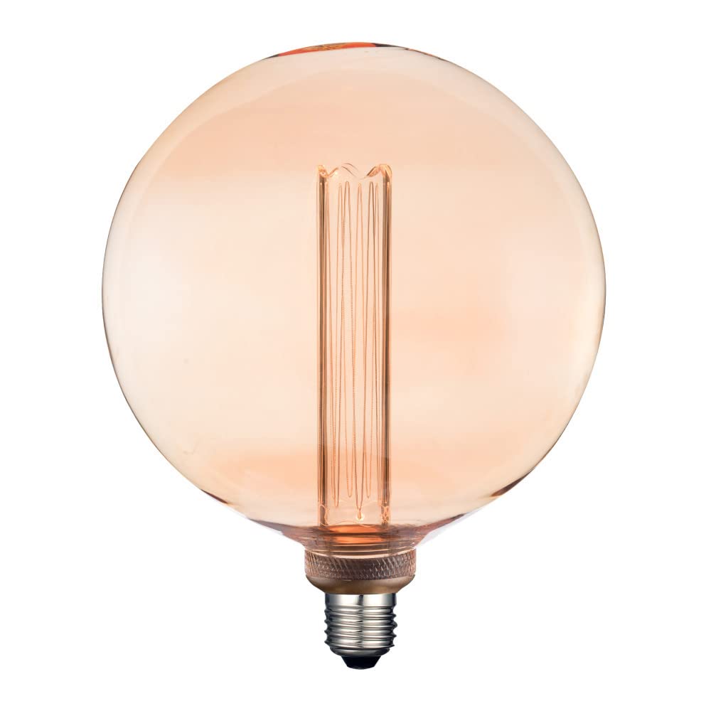 Tecnolite - Foco G200 Vintage LED 3.5 W, Luz Cálida Brillante, Base E27, Atenuable. Iluminación Interior