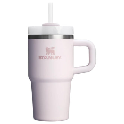 Stanley Quencher H2.O FlowState Vaso con Asa y Popote 591 ml - Rose Quartz