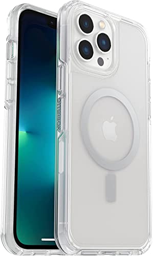 OtterBox Symmetry Series Series + Funda antimicrobiana con MagSafe para iPhone 12/13 Pro MAX - Navy Captain