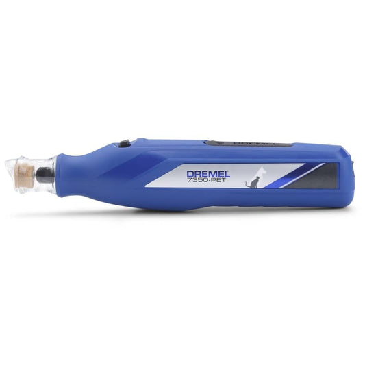 Dremel 7350 PET – Limador de Uñas Inalámbrico 4 V para Perros y Gatos, USB Recargable, Protector Transparente, Kit Accesorios