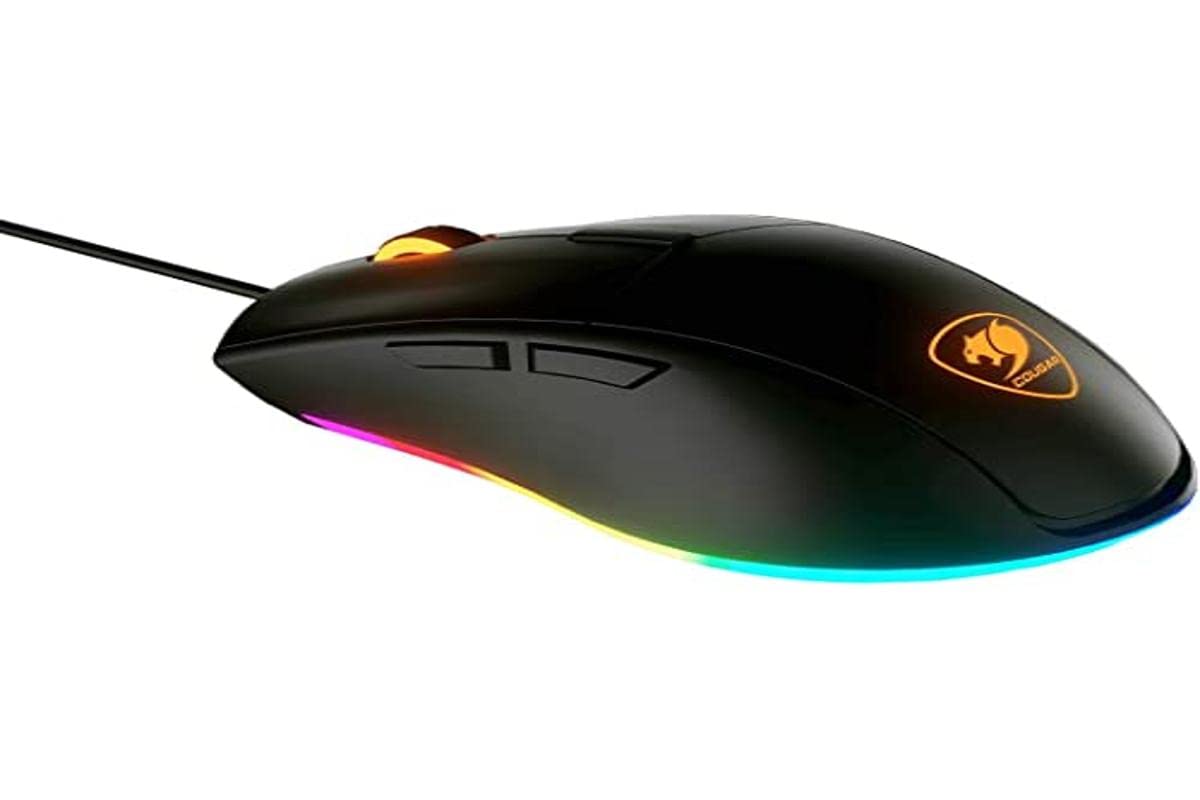 Cougar Mouse Gamer Óptico Minos XT - Alámbrico, USB, 4000DPI - Negro
