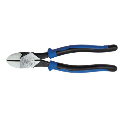 Klein Tools J2000-59 - Alicates de corte diagonal con diseño de alto apalancamiento, cabeza más grande y cuchillas extralargas, 9 pulgadas