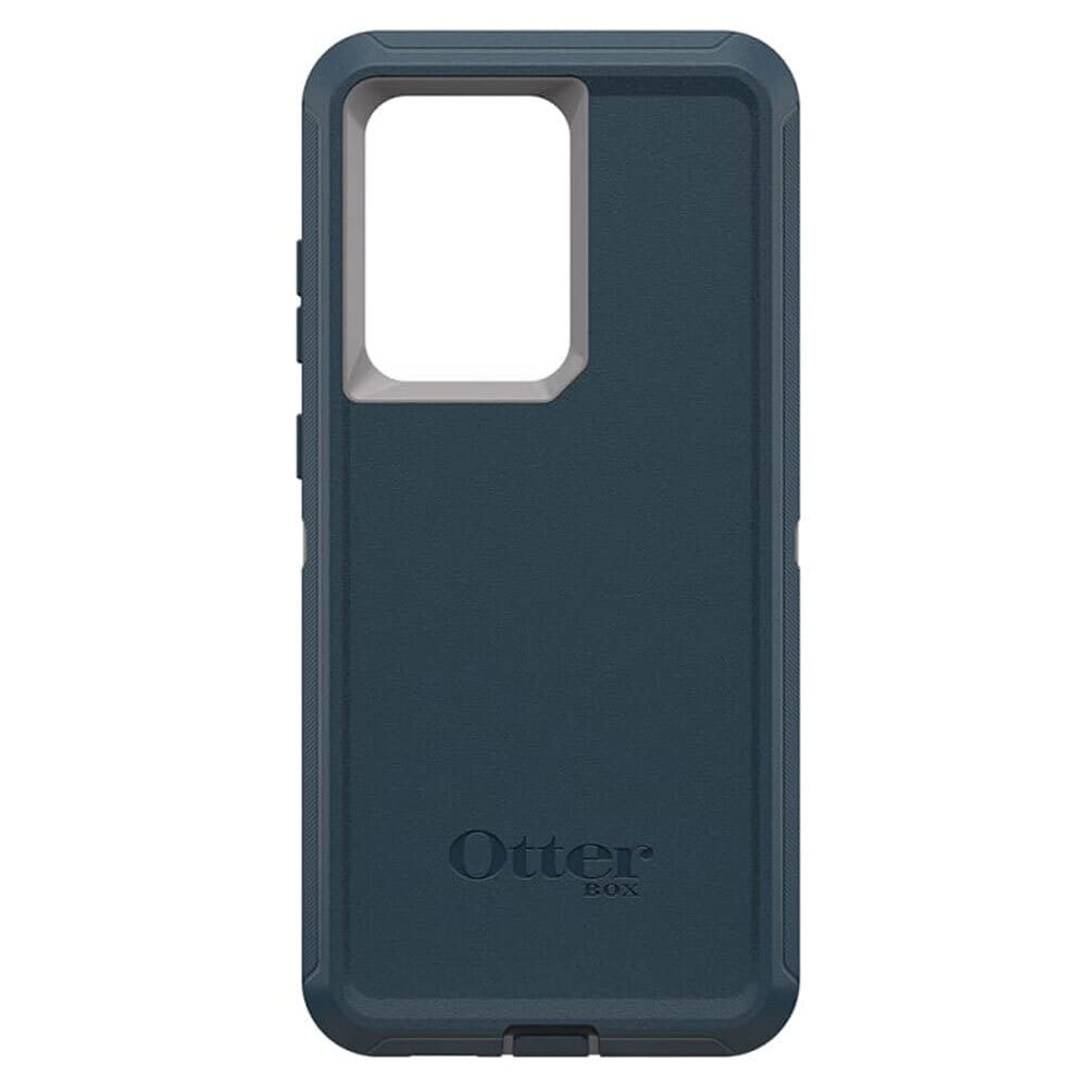 OtterBox Defender Series SCREENLESS Edition Case for Galaxy S20 Ultra/Galaxy S20 Ultra 5G (Only - Not Compatible with Any Other Galaxy S20 Models) - Gone Fishin (Wet Weather/Majolica Blue)