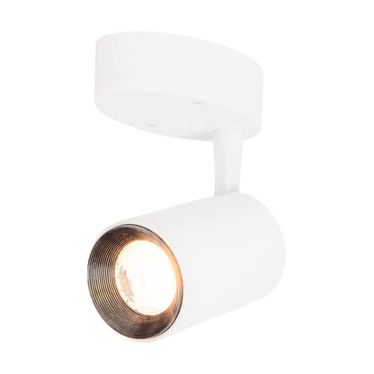 Tecnolite - Lámpara de Techo para Interior de Casas Beid II, Potencia 4.7 Watts, Foco Incluído. Función Dirigible hacia Diferentes Ángulos, Spot LED de Sobreponer. Iluminación Interior