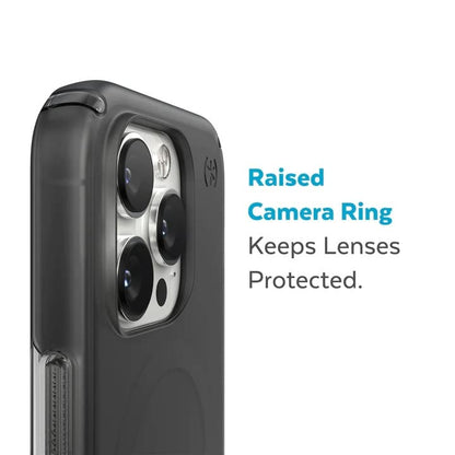 Speck Presidio Perfect Mist Funda con MagSafe Compatible con iPhone 14 Pro, Protección Caídas 4m, Resistente a Rayones, Protección Antimicrobiana - Negro