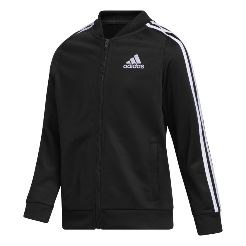 adidas Chaqueta bomber de tricot para niñas grandes