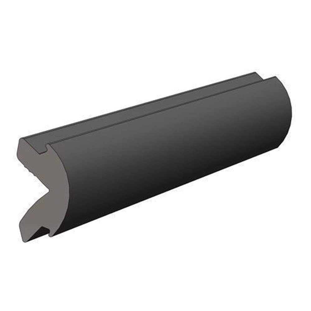 TACO Marine V12-4155BKA50-1 Inserto de Vinilo Flexible para riel de frotamiento – 1,9 cm x 1,9 cm