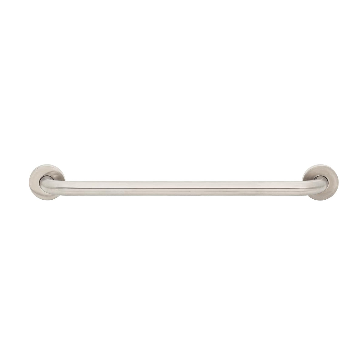 Foset Barra Angular de Seguridad para Baño Acero Inoxidable - 60 cm - Con Barbilla