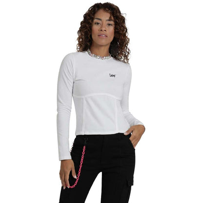 Lee Camisa Slim Fit de Algodón para Mujer