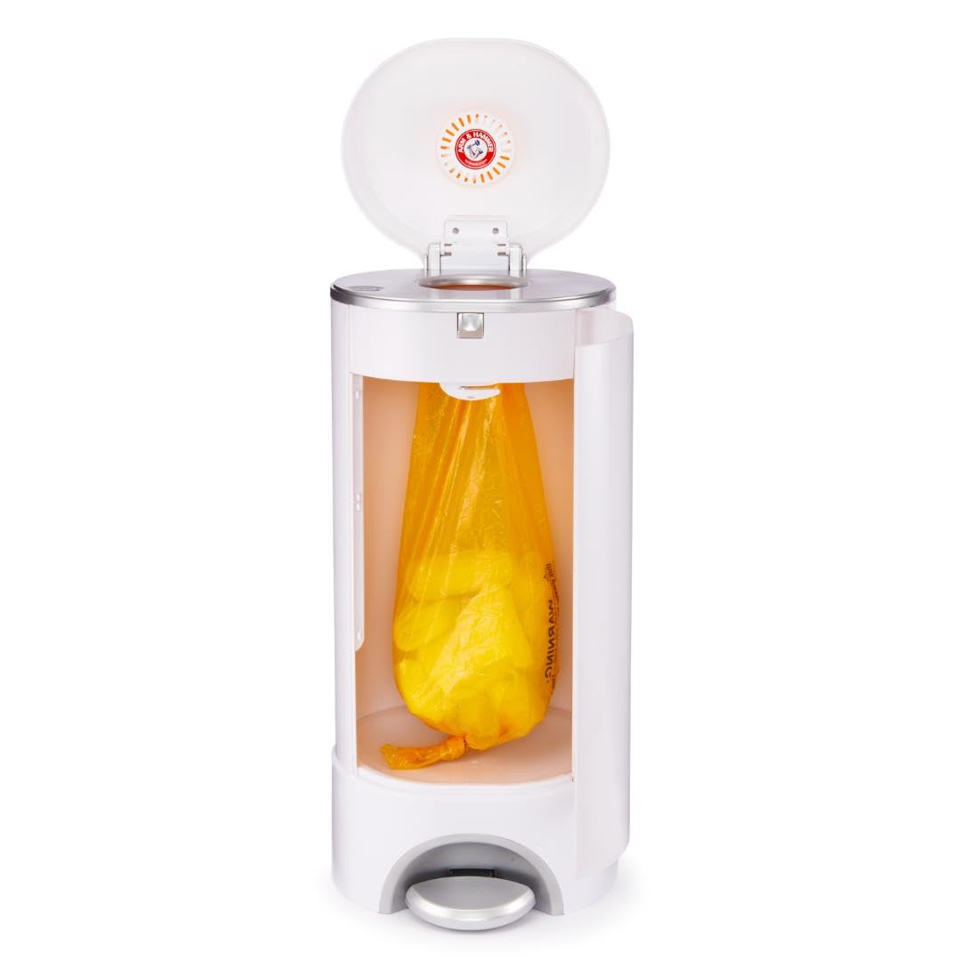 Munchkin Arm and Hammer - Recambios de anillos para contenedor de pañales, Anaranjado, 544 Count