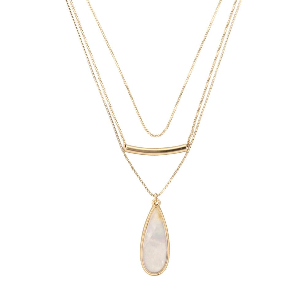Nine West Collar Dorado para Mujer