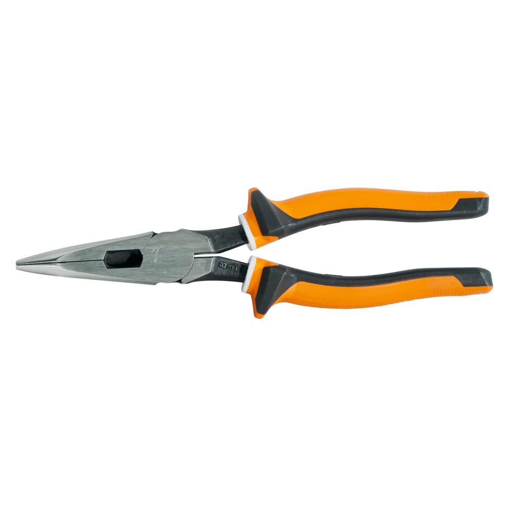 Klein Tools 203-8EINS Electrician's Insulated 8" Long Nose Pliers