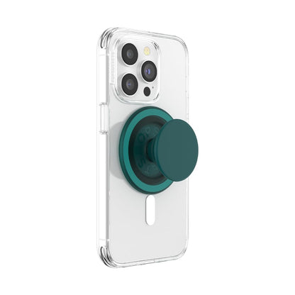 PopSockets PopGrip Redondo Compatible con MagSafe, Negro - MagSafe - Pino fresco
