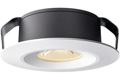 Tecnolite Lámpara Downlight LED Empotrable 1 W, IRC 95, Óptica Dark Light, Luz Suave Cálida, LED integrado