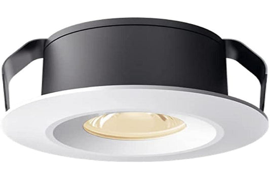 Tecnolite Lámpara Downlight LED Empotrable 1 W, IRC 95, Óptica Dark Light, Luz Suave Cálida, LED integrado