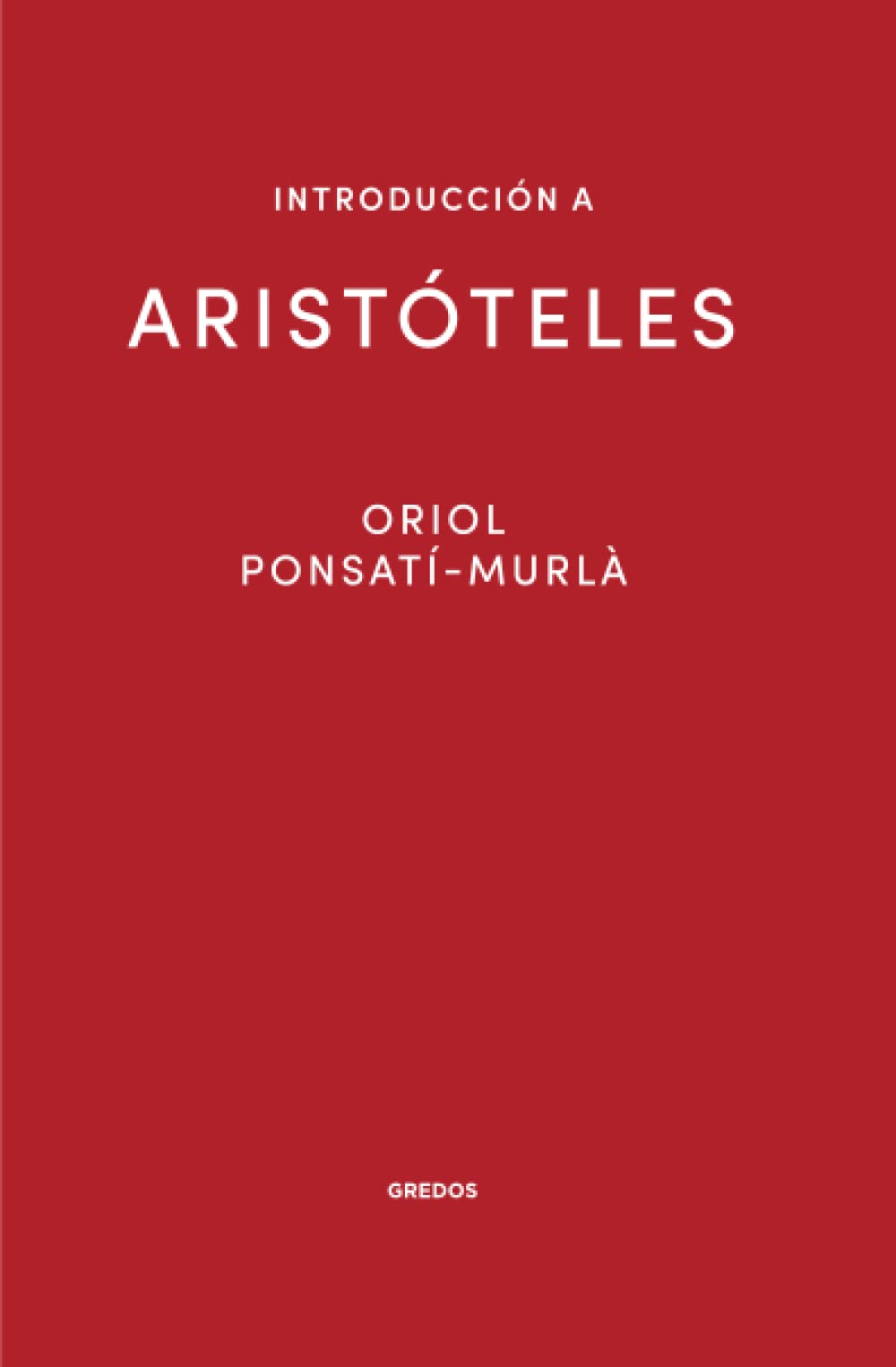 Introducción a Aristóteles