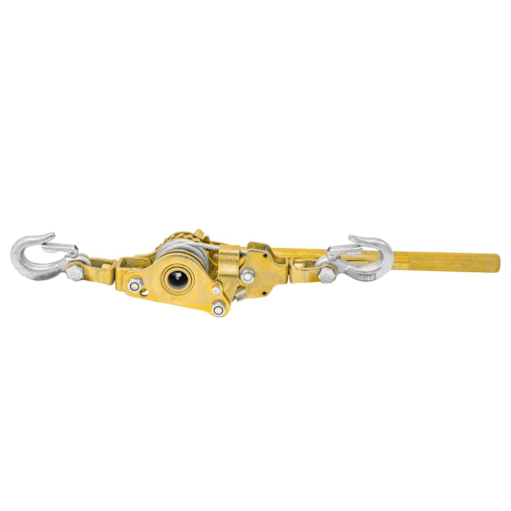 Dogotuls CD6150 Malacate matraca de 2000kg (2T) con Cable de 2.5m x ø5mm