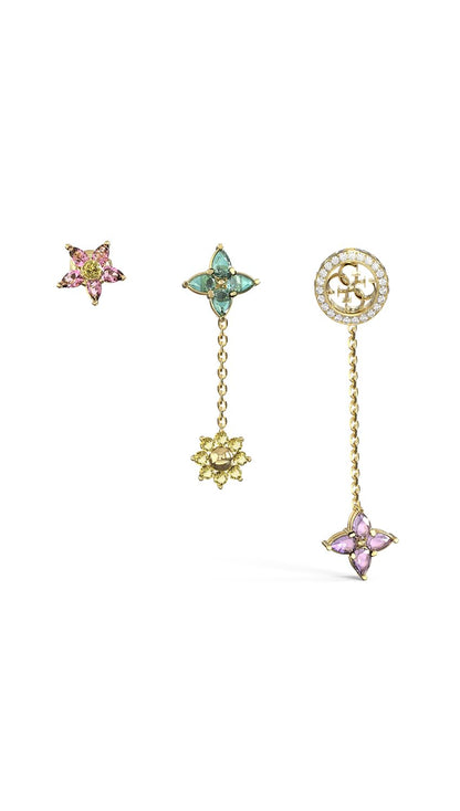 GUESS Aretes para Mujer SECRET GARDEN color Dorado