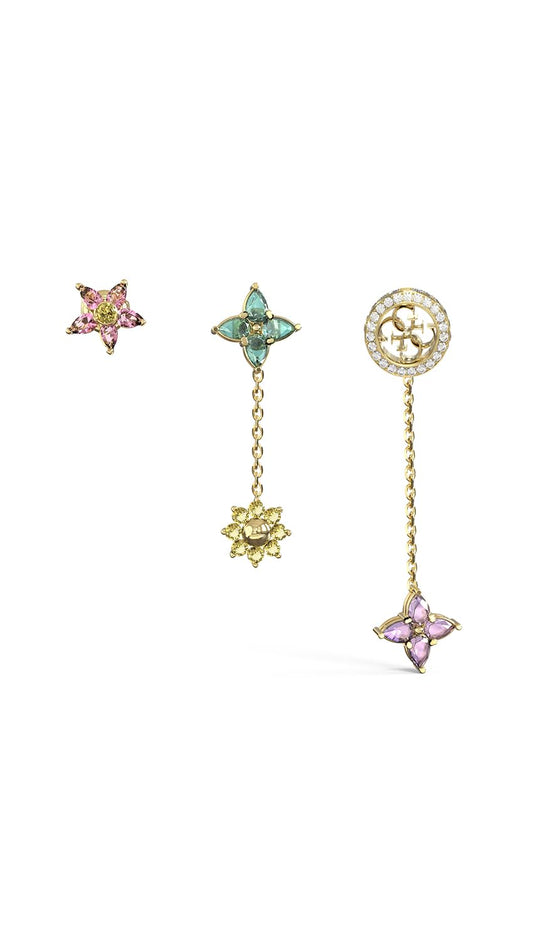 GUESS Aretes para Mujer SECRET GARDEN color Dorado