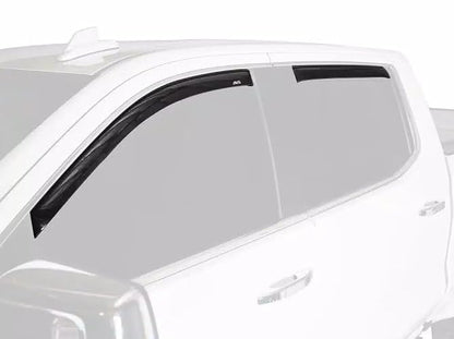 Auto Ventshade 194109 Protectores de Lluvia en Canal para Dodge Ram 1500 2009-2024 y Ram 2500 3500, 4 Piezas, Humo