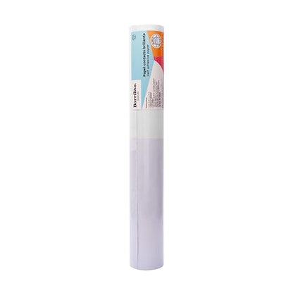 BARRILITO Papel Contacto Adhesivo Blanco 0.45 x 20m