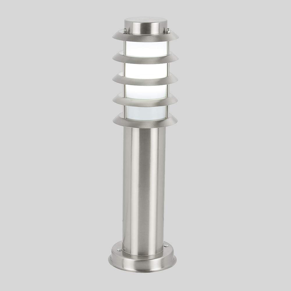 Tecnolite Lámpara de Exterior, Sobreponer en piso color Satinado H-430/S