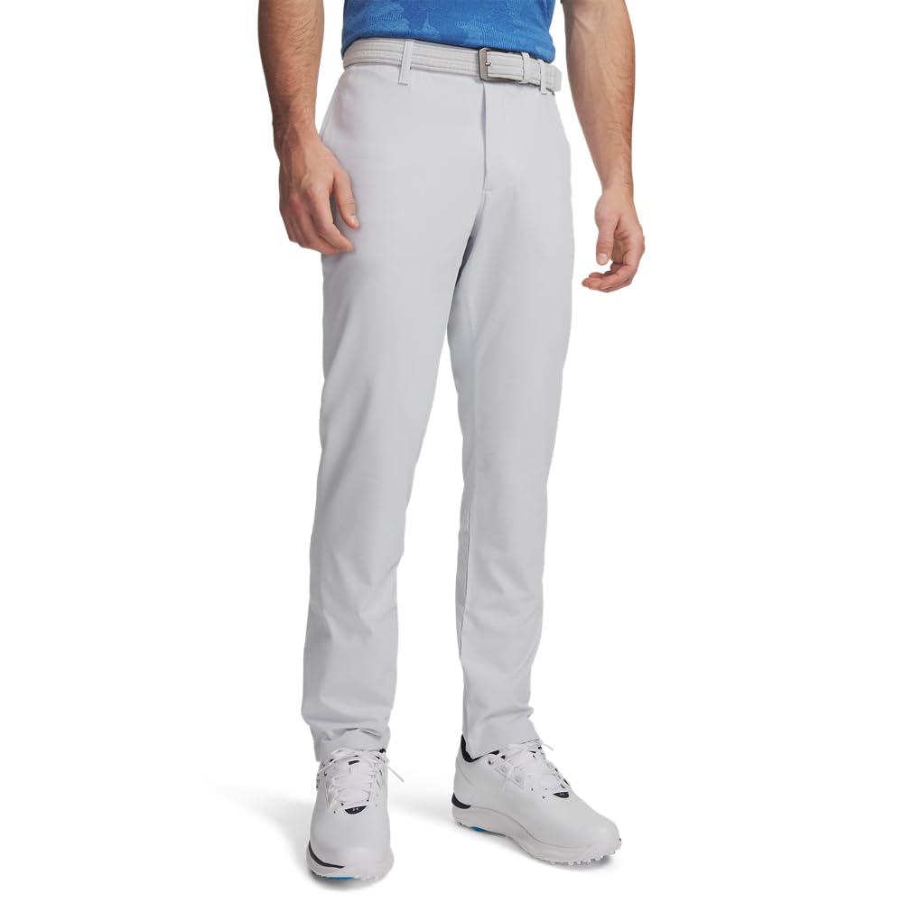 Under Armour Pantalones Tech para Hombre - 38W x 32L - (014) Halo Gray - Halo Gray