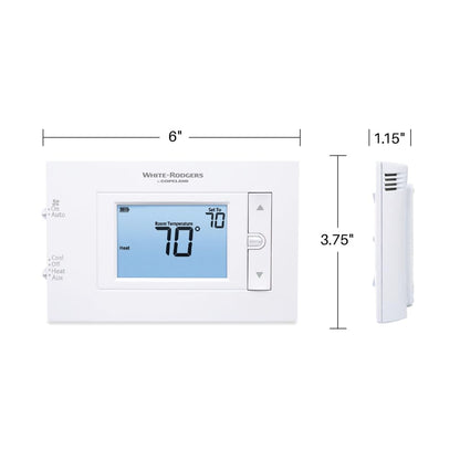 Emerson 1F83H-21NP Heat Pump (2H/1C) Non-Programmable Thermostat