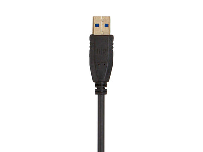 Monoprice - Cable USB 3.0 Tipo a a Tipo B, 3 pies, Color Negro, Compatible con Monitor, escáner, Unidad de Disco Duro, concentrador USB, impresoras, Serie Select