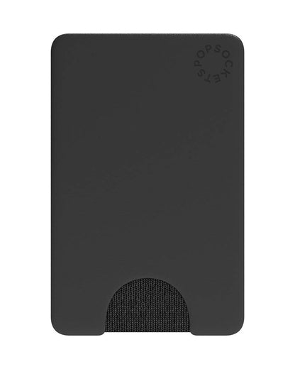 PopSockets PopWallet: portafolios extraíble y reposicionable, Color Negro