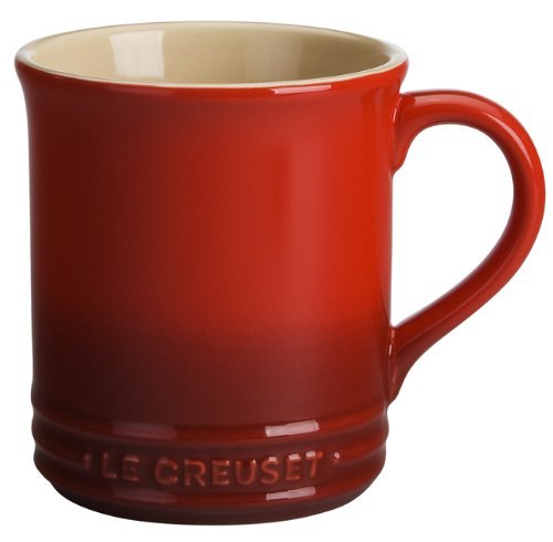 Le Creuset Taza de cerámica, 355 ml, Cereza