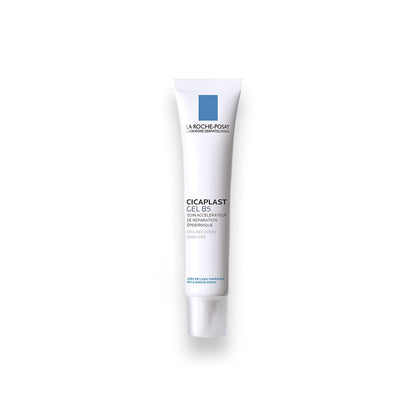 La Roche-Posay Cicaplast Gel B5 Tratamiento Reparador para Cicatrices con Complejo Mineral de Cobre, Zinc y Manganeso, Textura Transparente de Silicona, 40 ml