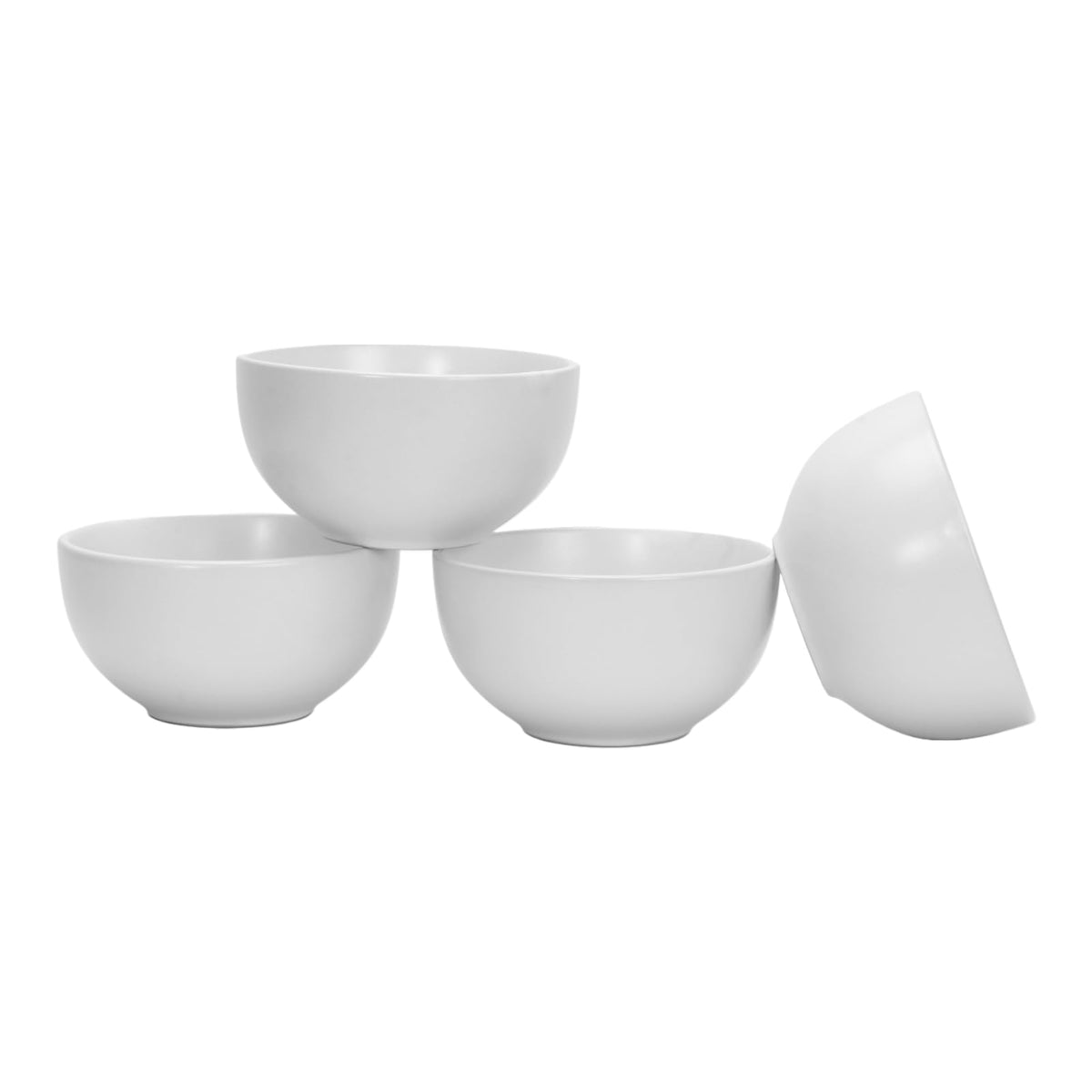 Le Bonne Table by Crown Baccara - Juego de 4 Platos Hondos, Bowls o Cuencos de Cerámica