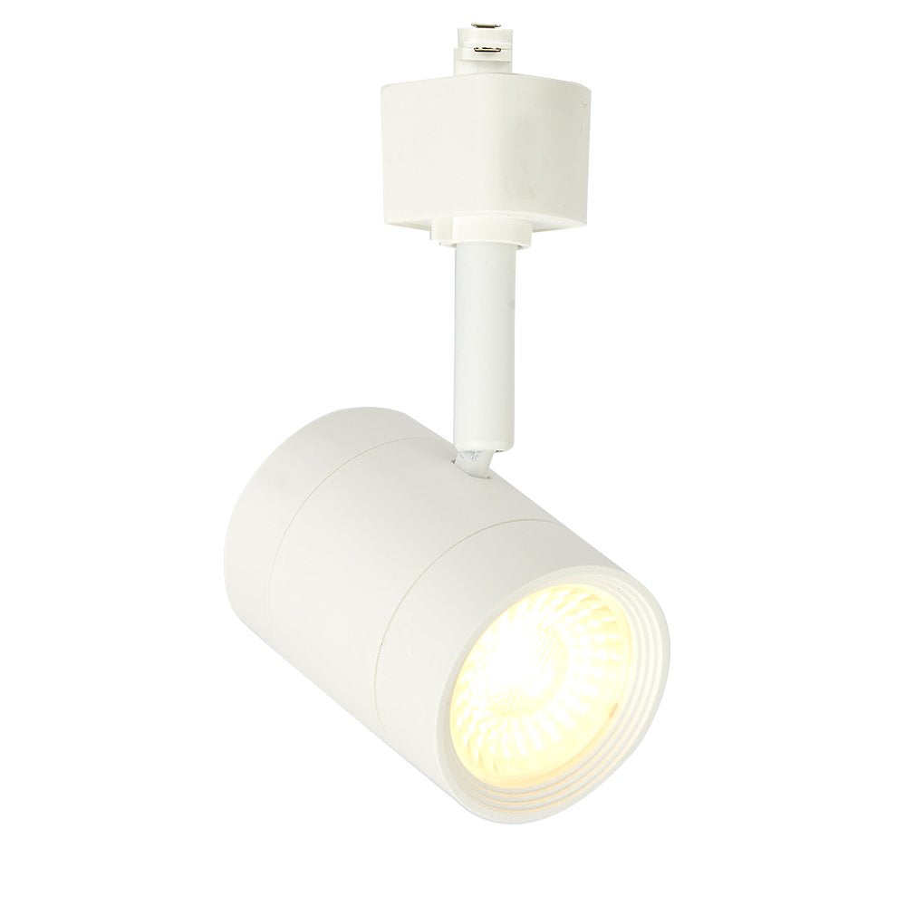 Tecnolite - Lámpara Spot de Riel LED Dirigible 7.5 W, Luz Suave Cálida, LED integrado