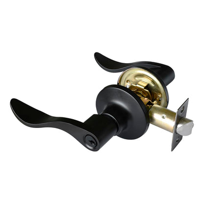 Dexter 5822 Cerradura Manija Mercurio 35-45mm con Llave, Negro