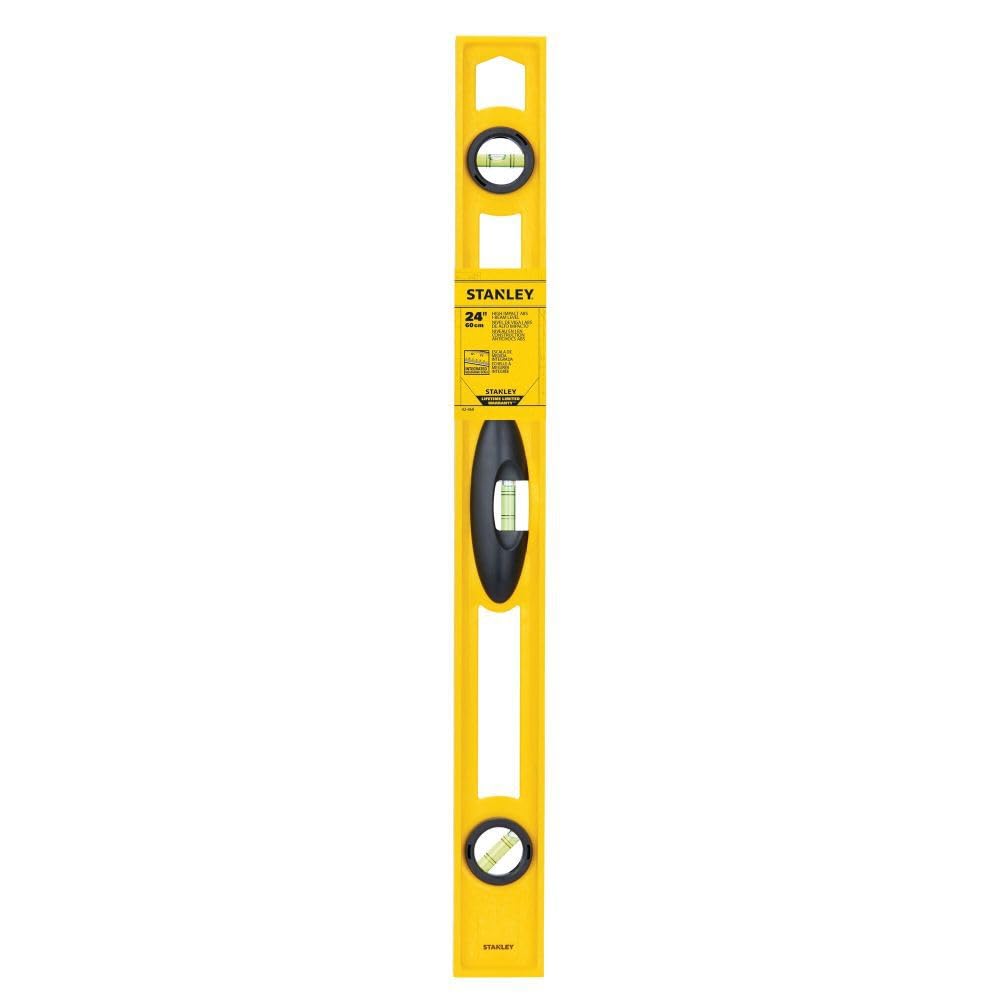 STANLEY 42-468 Nivel de resina estructural ABS 24 pulgadas