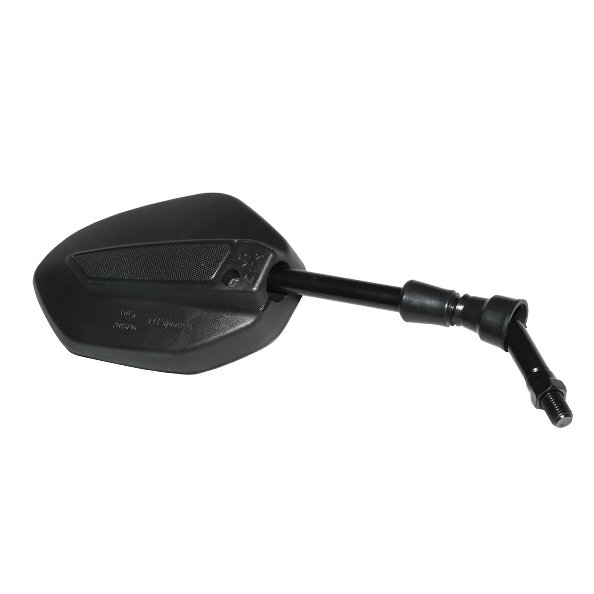 Italika F10010277 Espejo Derecho con Logo y Leyenda, Negro