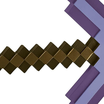 Disguise Kids Enchanted Minecraft Pickaxe, accesorio oficial de Minecraft para niños, espada de disfraz de videojuego, color caqui, 6 años de EE. UU