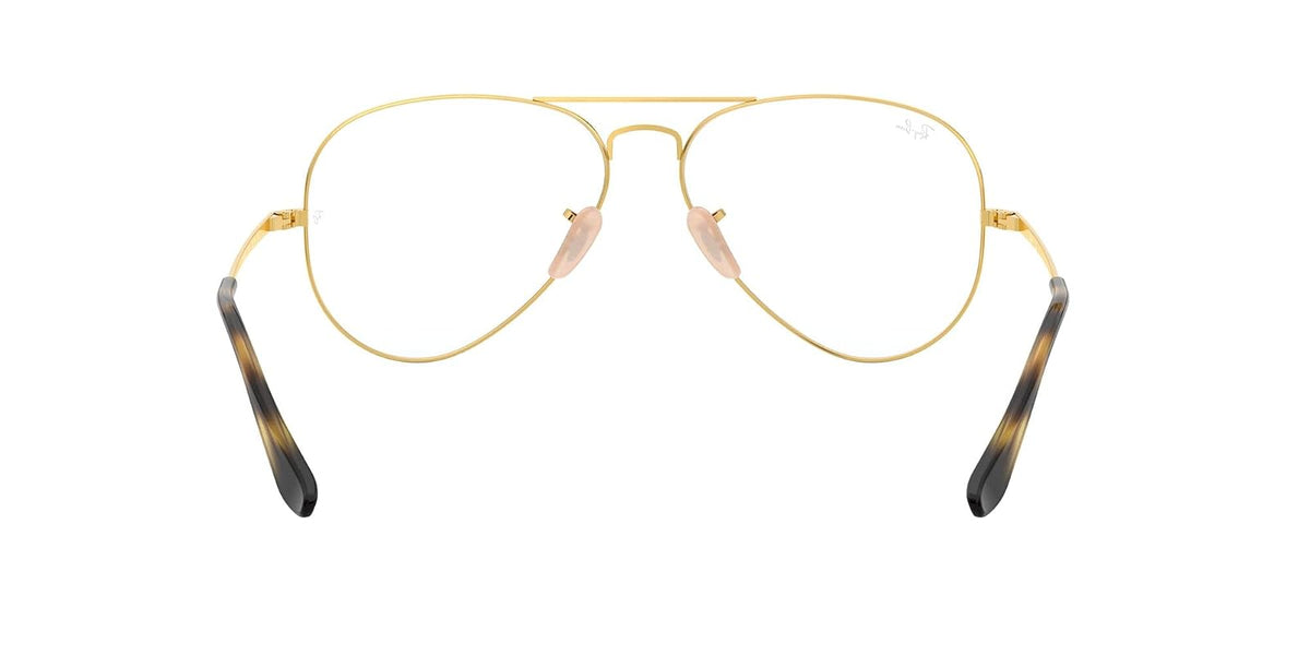 Ray-Ban Rx6489 Metal Aviator Prescription Eyeglass Frames