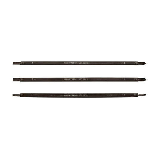 Klein Tools Juego de cuchillas repuesto longitud ajustable, paquete de 3