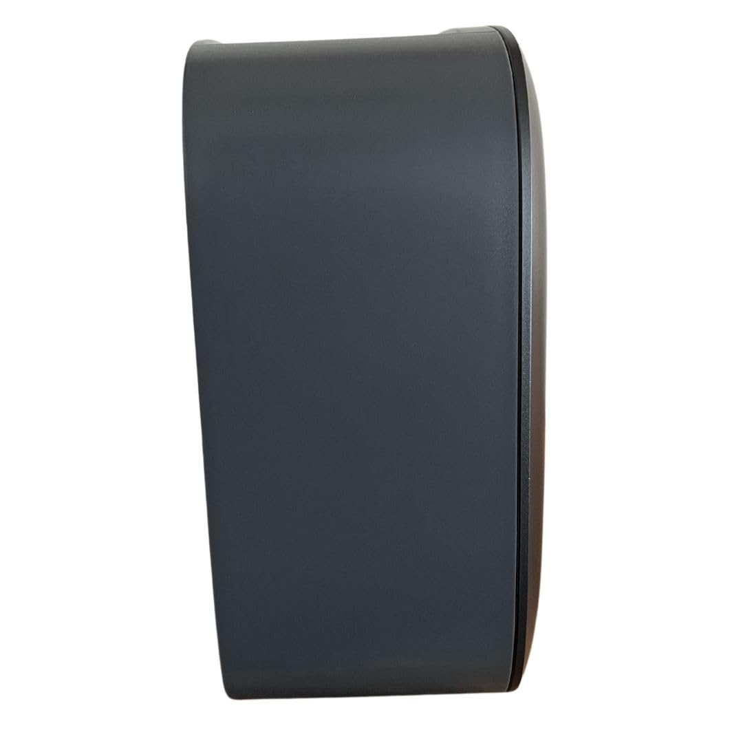 Titán Gustamar Dispensador de Toalla Interdoblada Tipo Sanitas G-8225MB, Color Negro