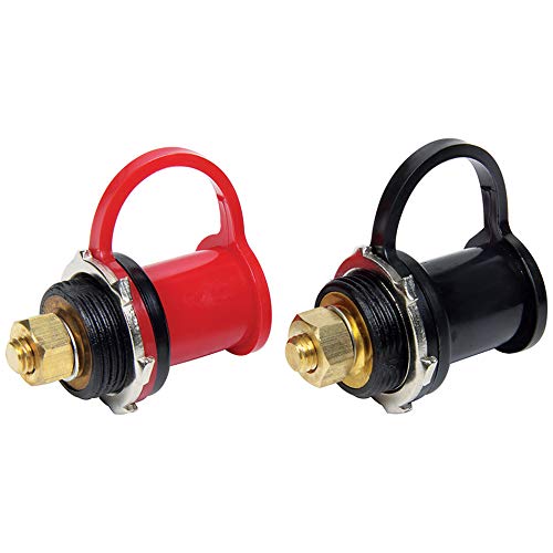 Allstar Performance Cargador de Batería ALL76139, Rojo y Negro, Paquete de 2