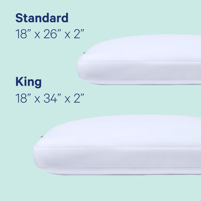 Casper - Almohada híbrida para Dormir, tamaño King, Color Blanco