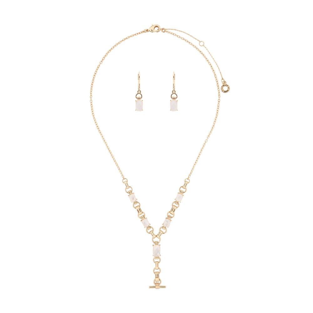 Anne Klein Boxsetcollar Dorado Asimetrico Para Mujer