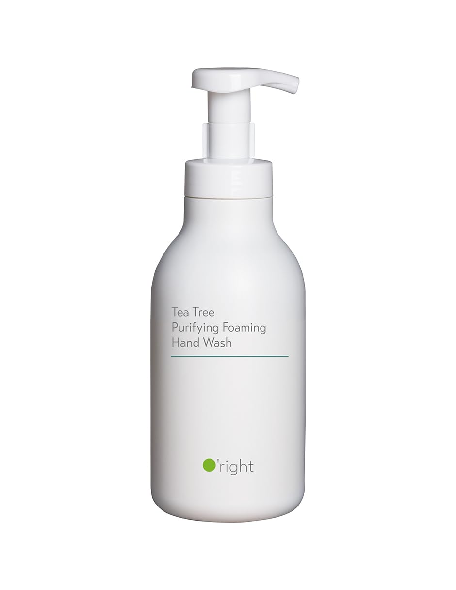 O'right Jabón De Manos Purificante Tea Tree 450ml | Protege y purifica la piel | Con aceite de árbol de té | Vegano y orgánico